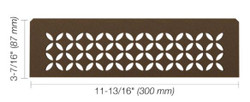 Schluter Shelf-N Niche Floral Bronze SNS1 D5 TSOB